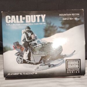 Mega Bloks Call of Duty Mountain Recon Building Set